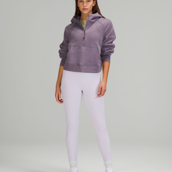 Lululemon Scuba Oversized 1/2 Zip Hoodie In dusky Lavender XL/XXL, M/L, XS/S - Picture 2 of 6